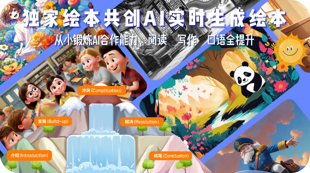 英文绘本故事交流创作